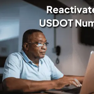 Reactivate USDOT Number