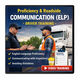 Proficiency & Roadside Communication (Elp) – Driver Training